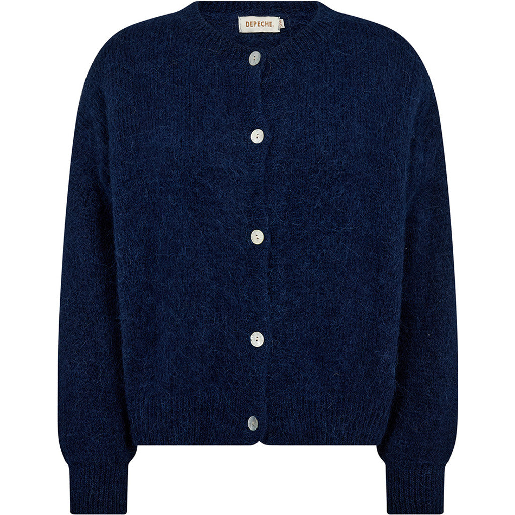DEPECHE - SARAH CARDIGAN MARINE