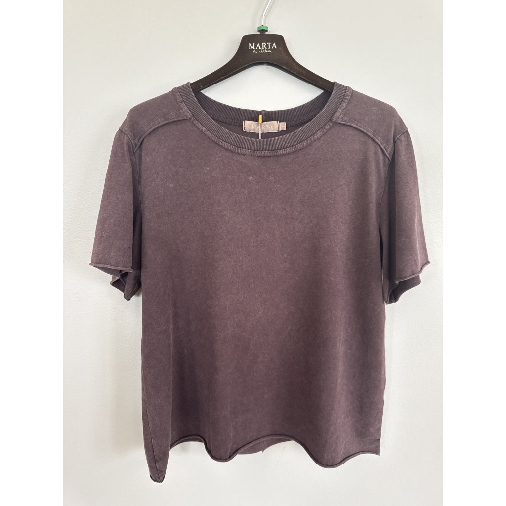 MARTA - ALOUETTE T-SHIRT BORDEAUX