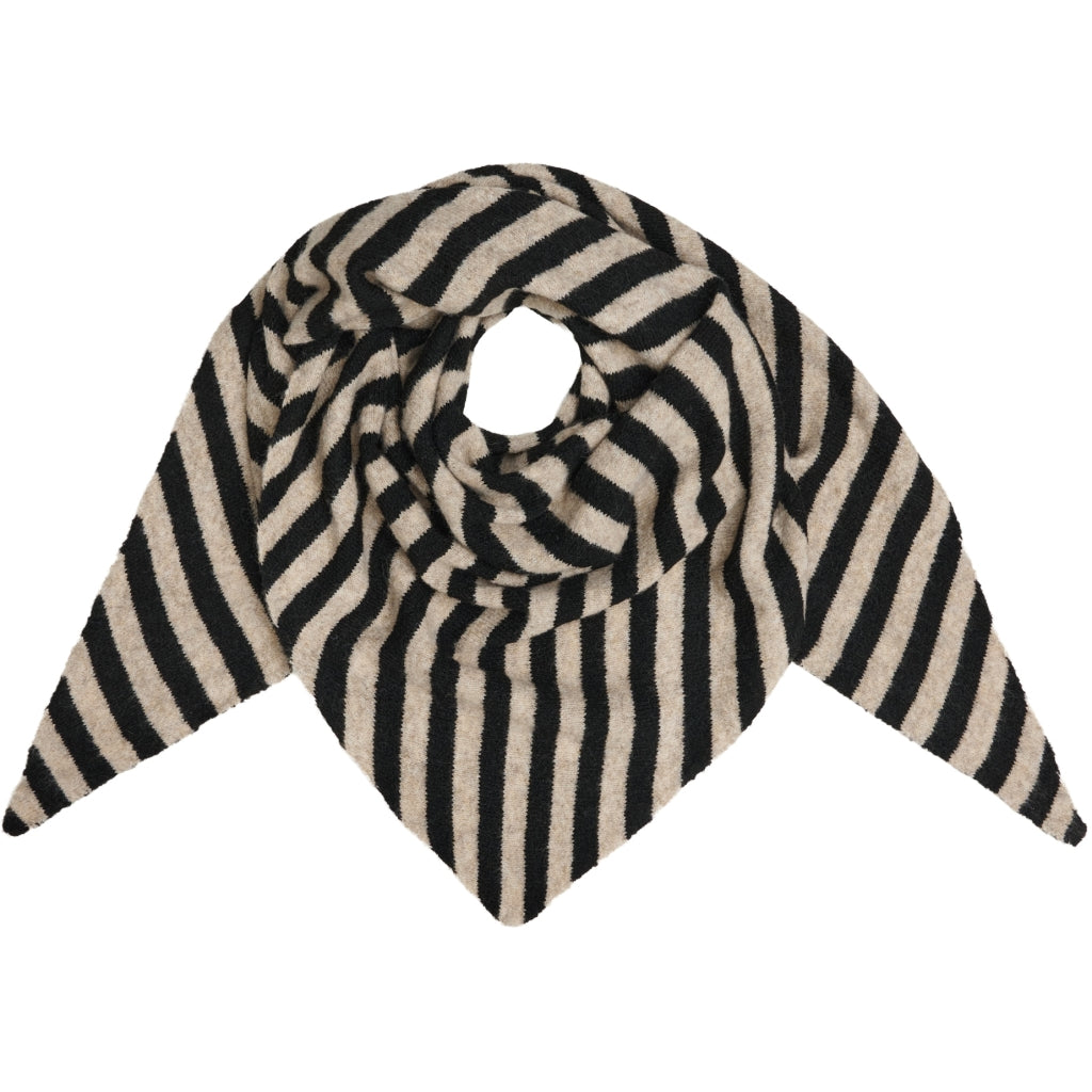 MARTA - KITTE TØRKLÆDE BLACK-BEIGE