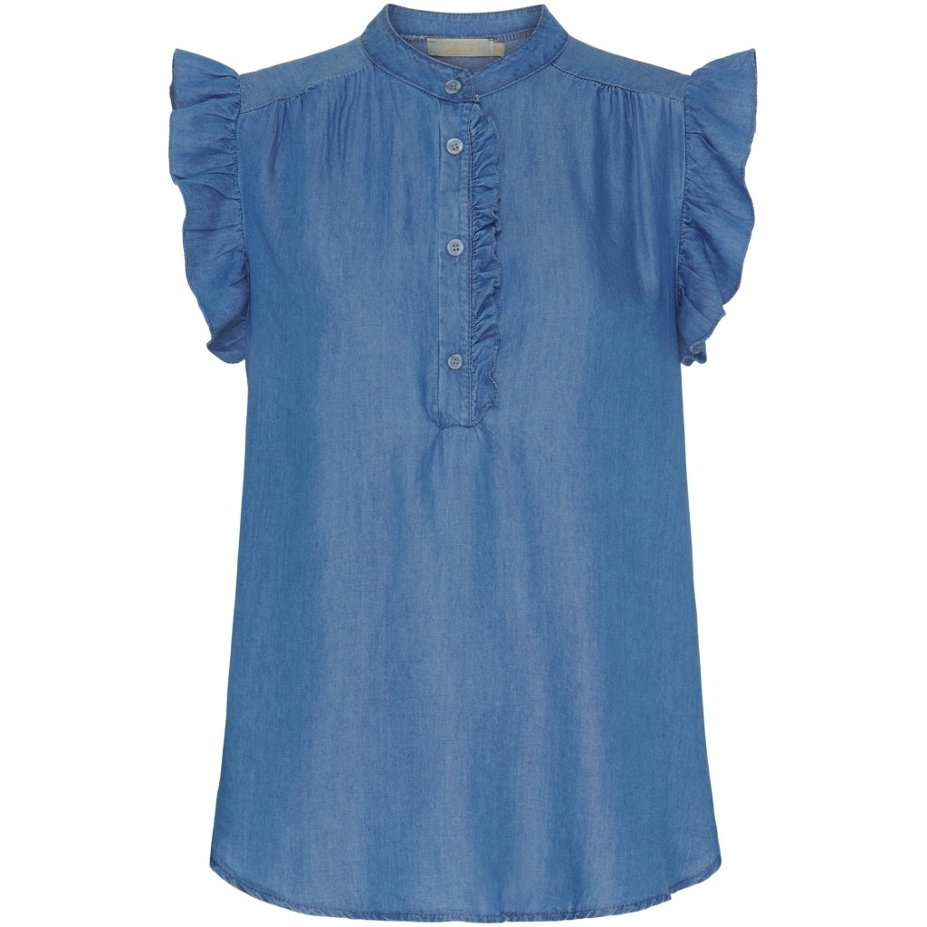 MARTA - JACKIE TOP MEDIO DENIM
