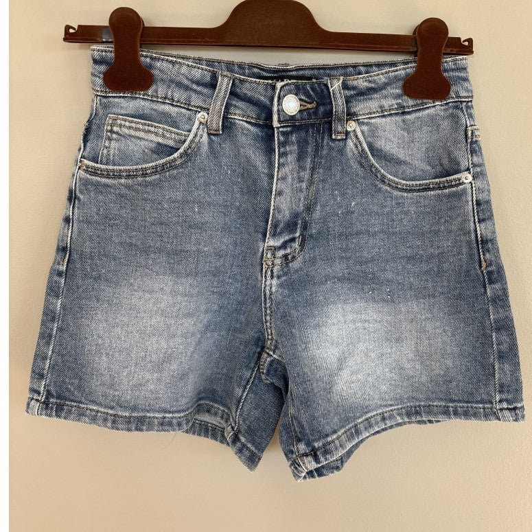 MARTA - DIVINE DENIM SHORTS BLUE DENIM