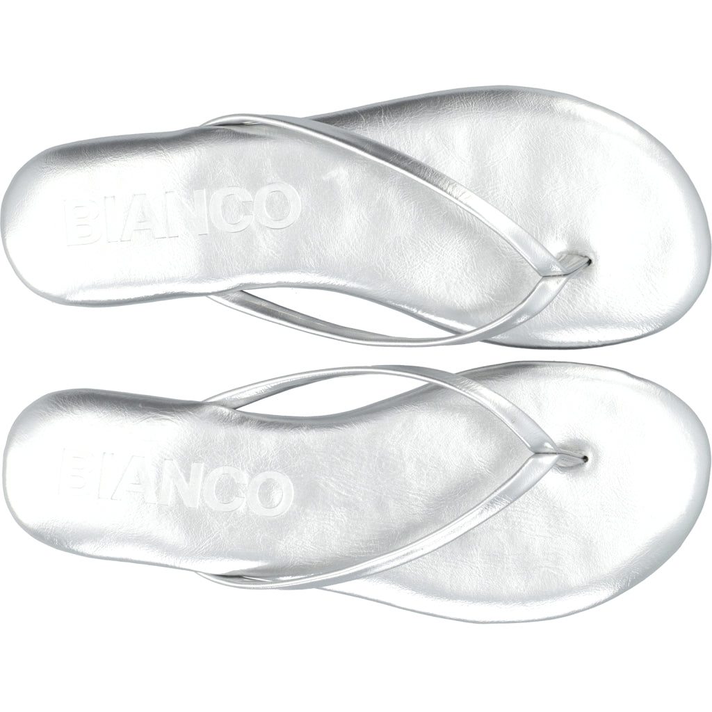 BIANCO - MEXICO FLIP FLOP SILVER