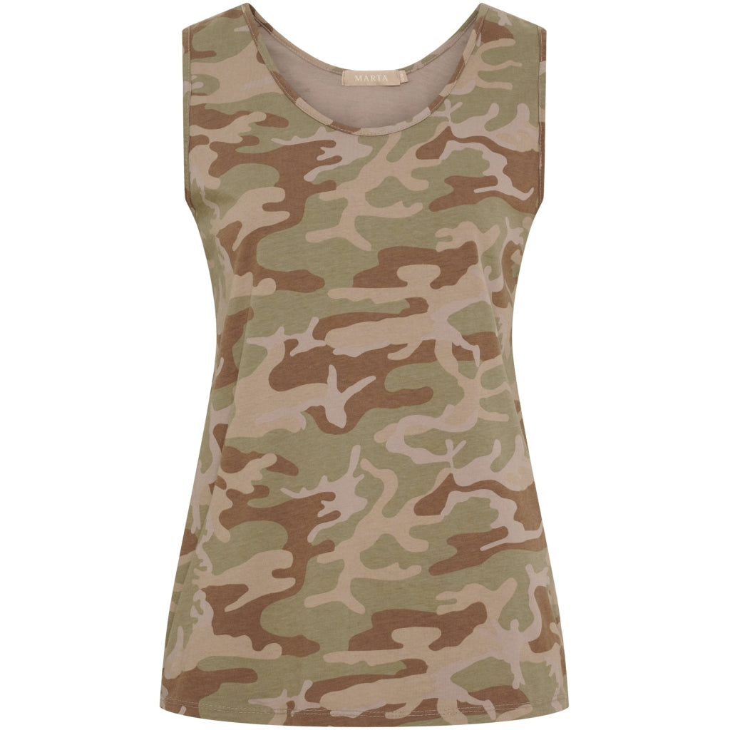 MARTA - ANGELINE TOP GREEN CAMO