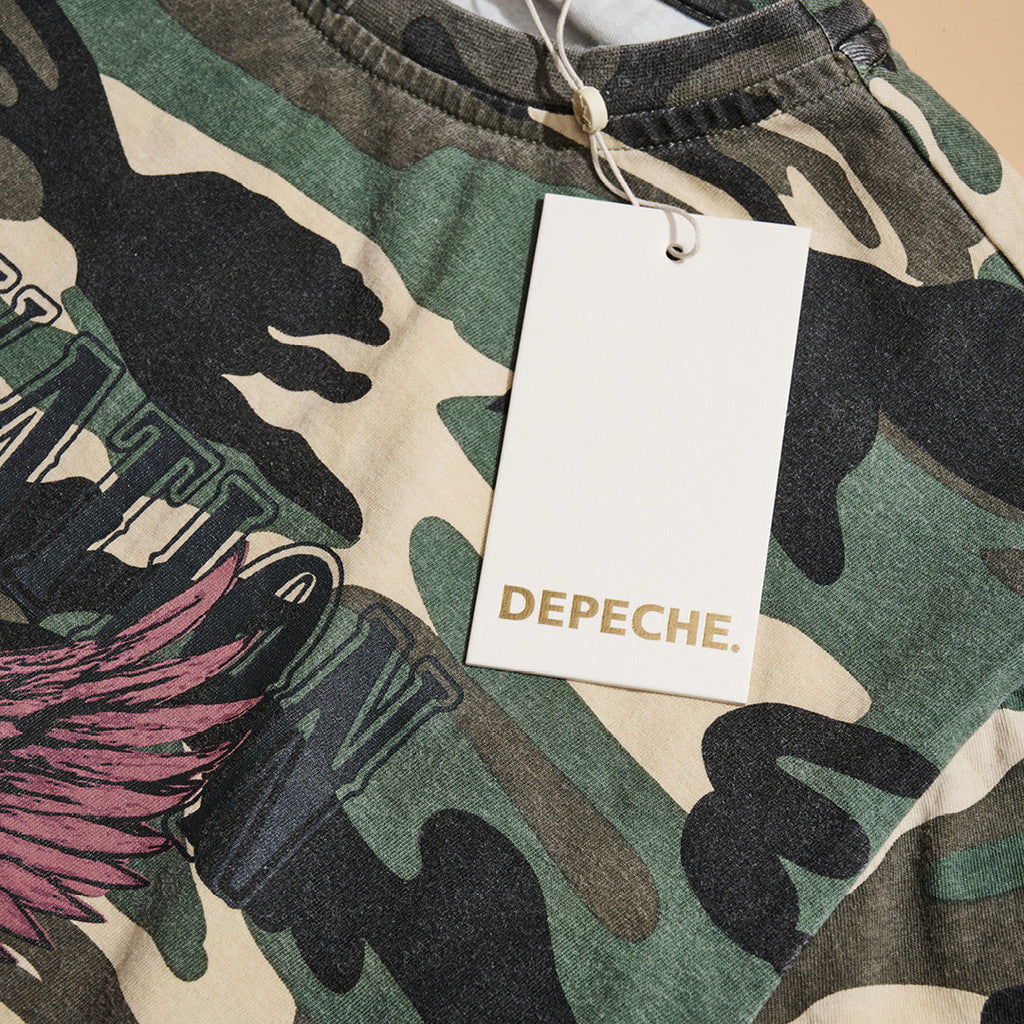 DEPECHE - LIZA T-SHIRT CAMOUFLAGE