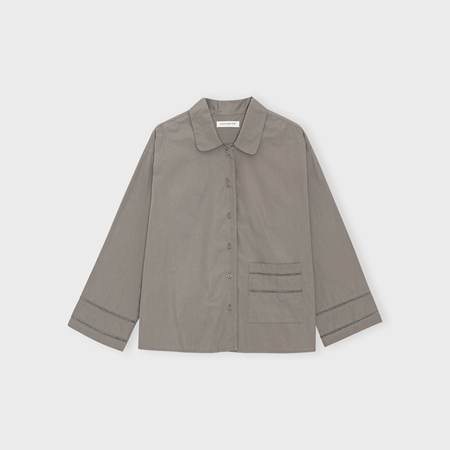 MOSHI MOSHI - RIVER SKJORTE SEA GRAY