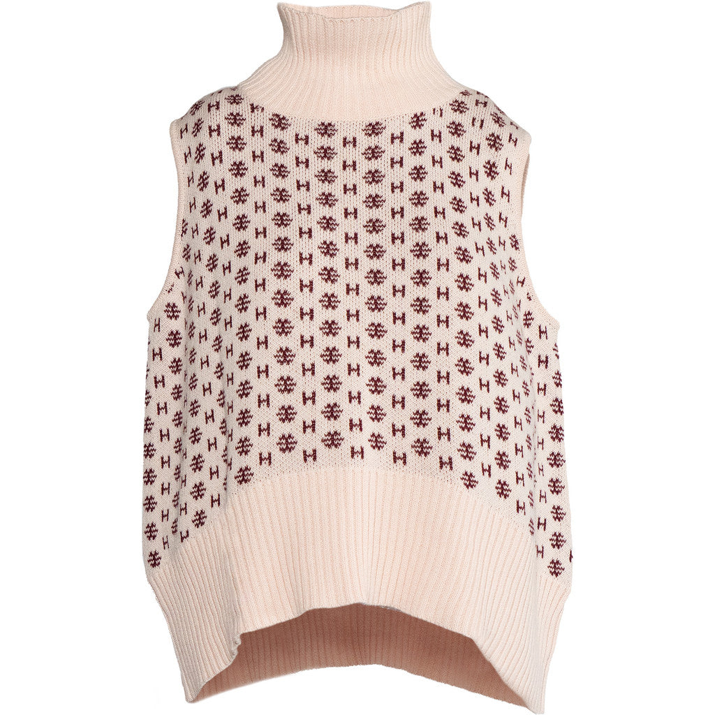 HÉST - LOGO VEST ROSE SMOKE