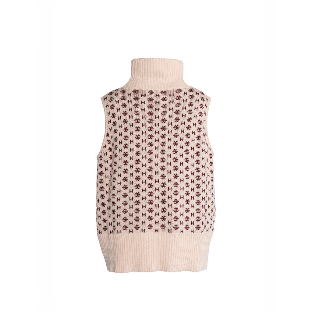HÉST - LOGO VEST ROSE SMOKE