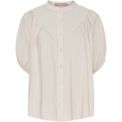 MARTA - MELODIE BLUSE DARK BEIGE