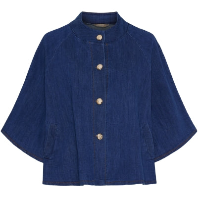 MARTA - ARWEN JAKKE MEDIUM BLUE