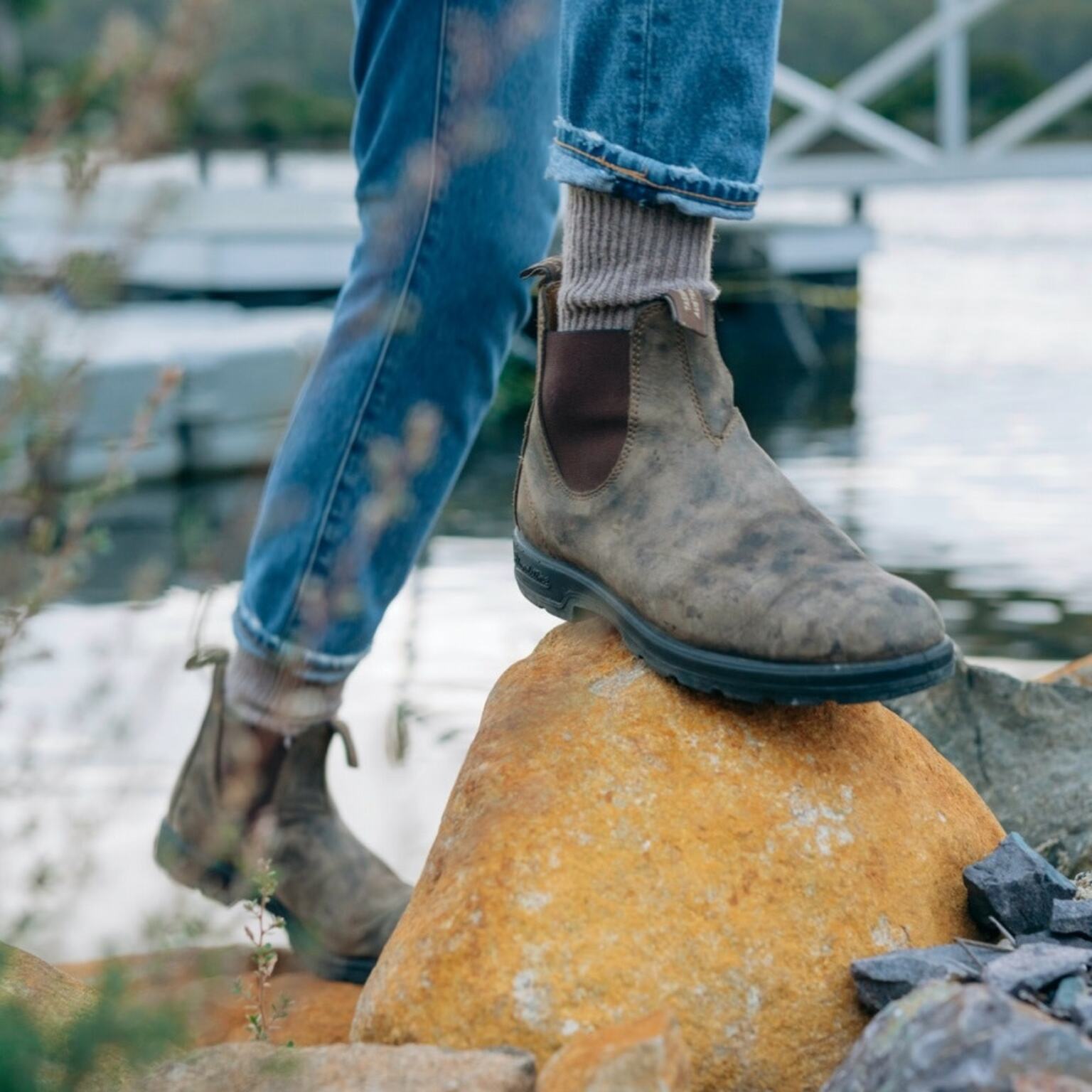 BLUNDSTONE - CLASSICS CHEALSEA STØVLE BRUN