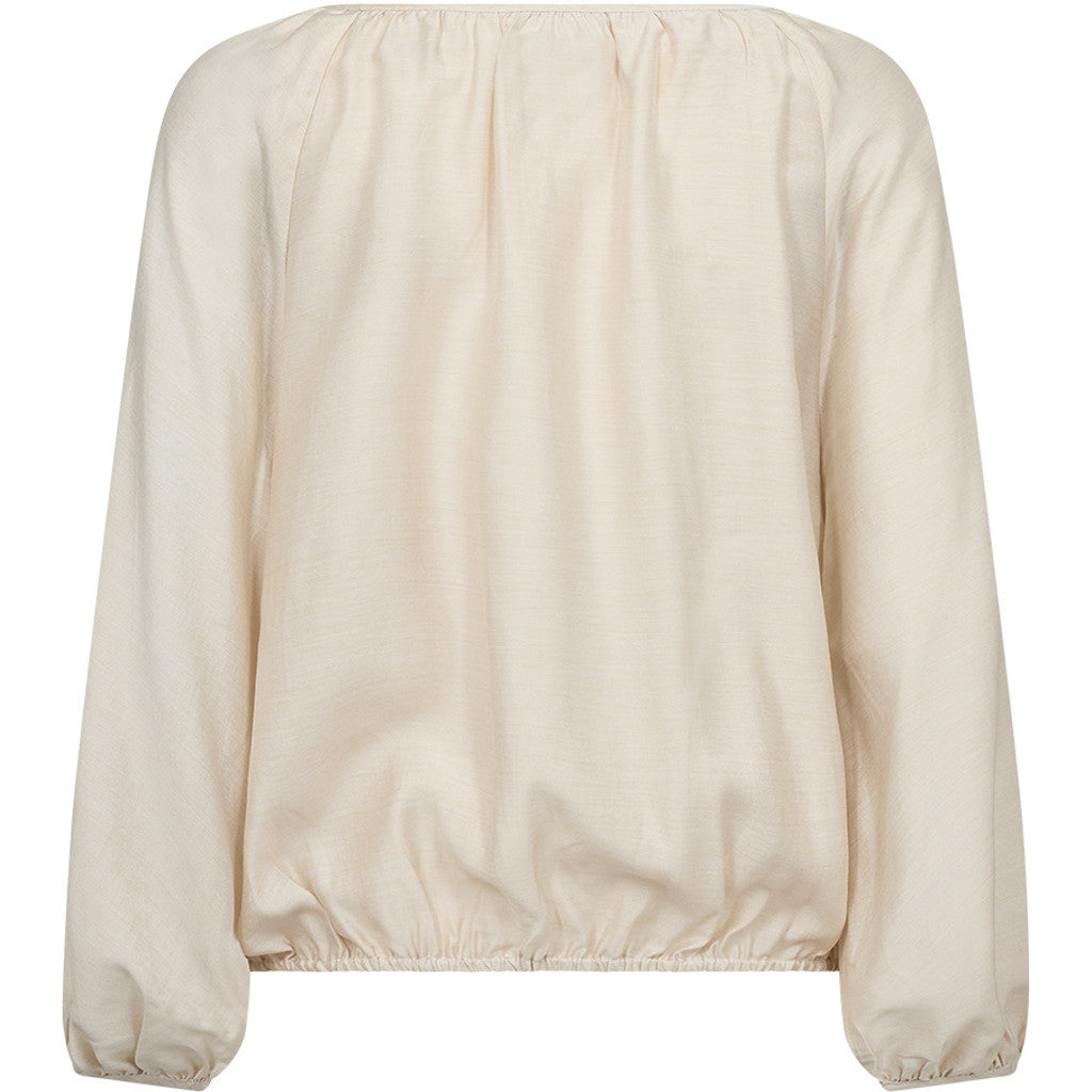 ATELIER TAKTIL - LOTUS BLUSE OYSTER WHITE MELANGE
