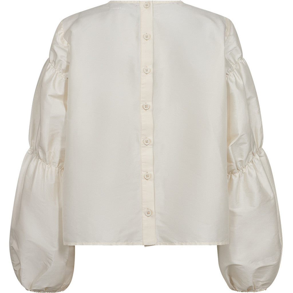 ATELIER TAKTIL - SKYE PUFF BLUSE CREME