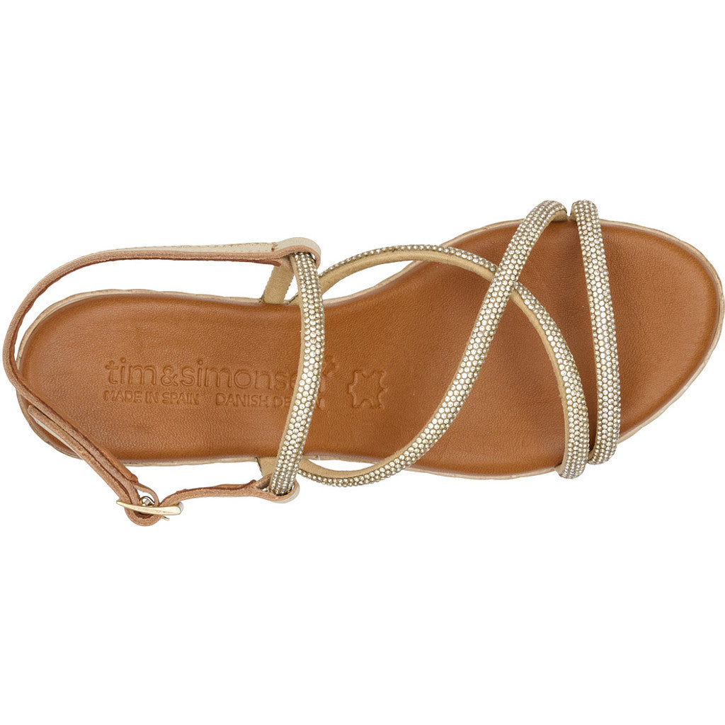 TIM & SIMONSEN - AZURA SANDAL PLATINO