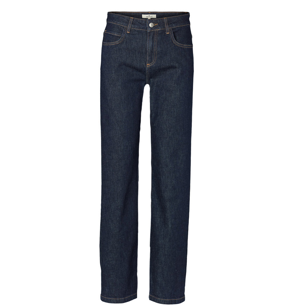 BASIC APPAREL - EVY RINSE WASH JEANS RAW DENIM