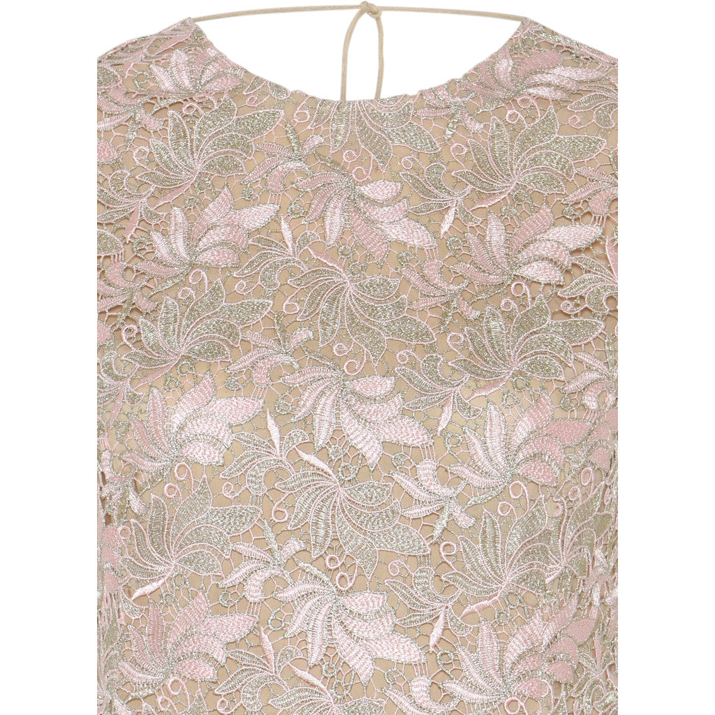 BRUUNS BAZAAR - ORIIA BLUSE ROSE GOLD FLOWER