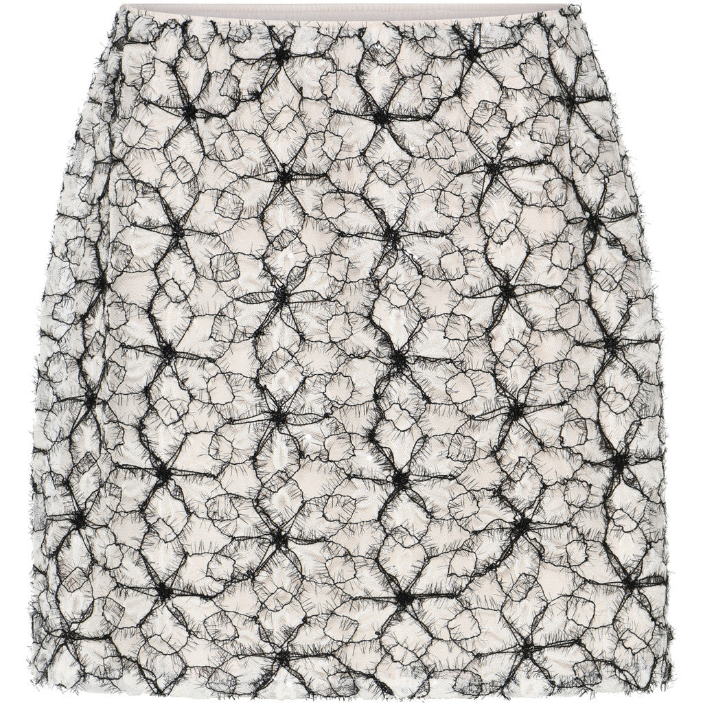 BRUUNS BAZAAR - JOANAS NEDERDEL CREAM/BLACK