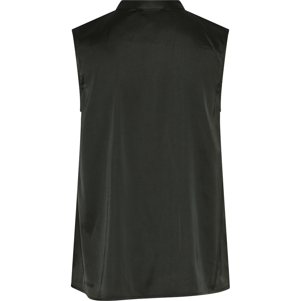 BRUUNS BAZAAR - WICKA TOP GREEN IVY