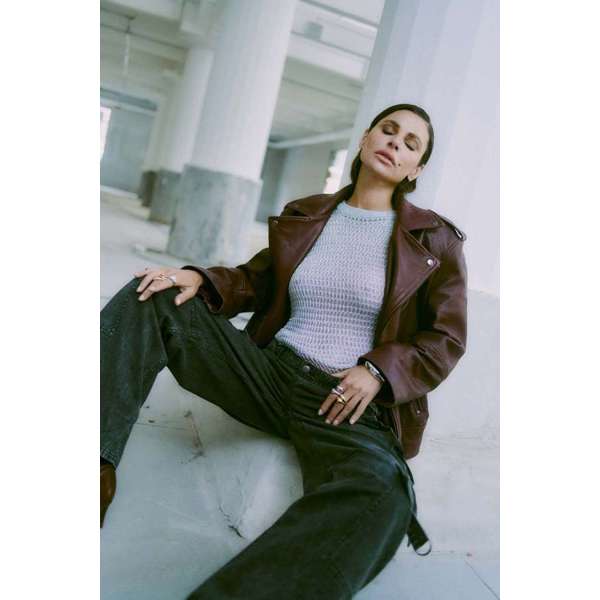 COPENHAGEN MUSE - METESA TOP SILVER METALLIC