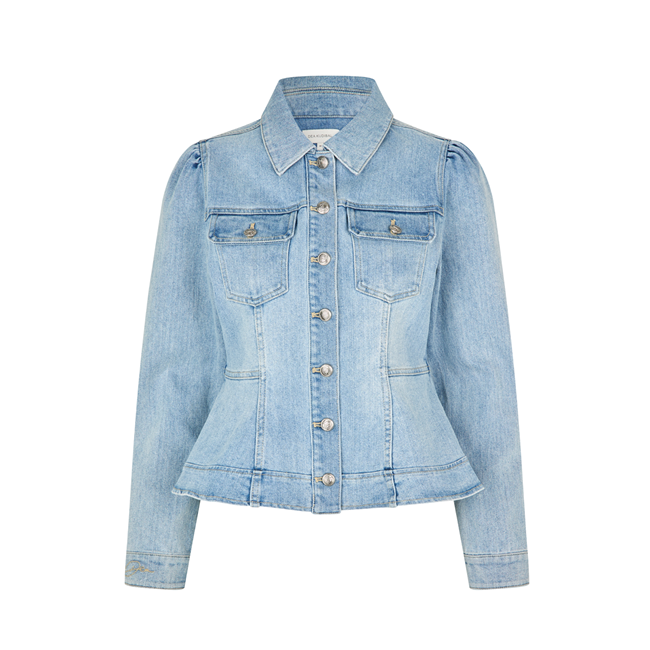 DEA KUDIBAL - BLANCA DENIM JAKKE LIGHT BLUE