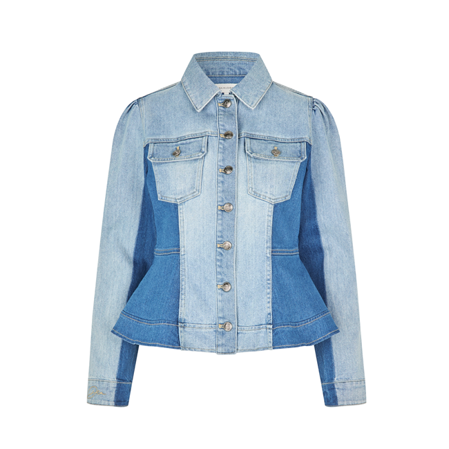DEA KUDIBAL - BLANCAS DENIM JAKKE BLUE MIX