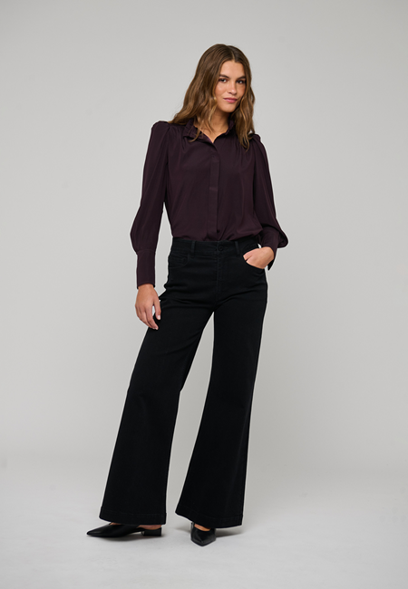DEA KUDIBAL - LUCCA FLARE JEANS BLACK