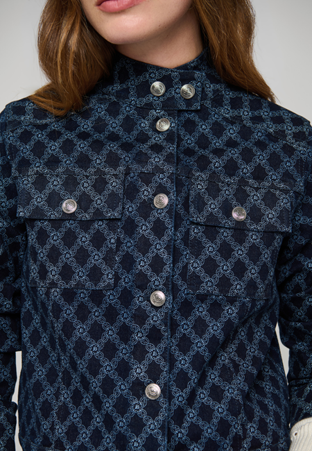 DEA KUDIBAL - WILMA DENIM JAKKE GRAND MIDNIGHT