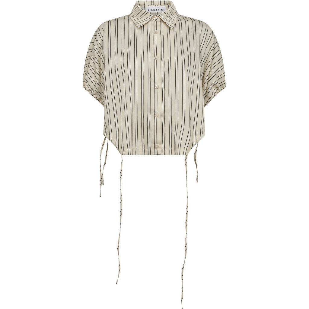 HAUTE L'AMITÈ - STRIPE SKJORTE SEASHELL