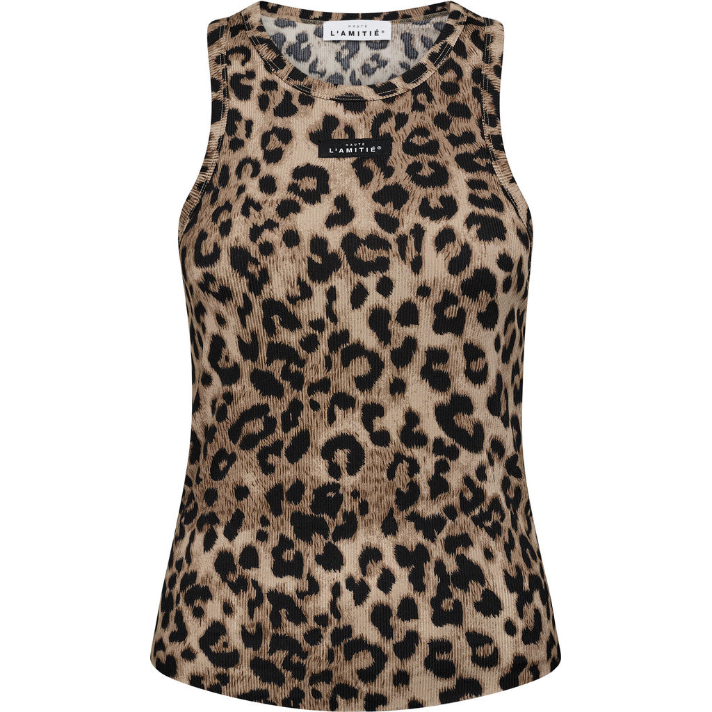 HAUTE L'AMITÉ - LEO RIB BADGE TANK TOP