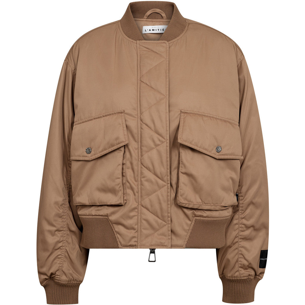 HAUTE L'AMITIE - BAILEY ZIPPER BOMBER JAKKE