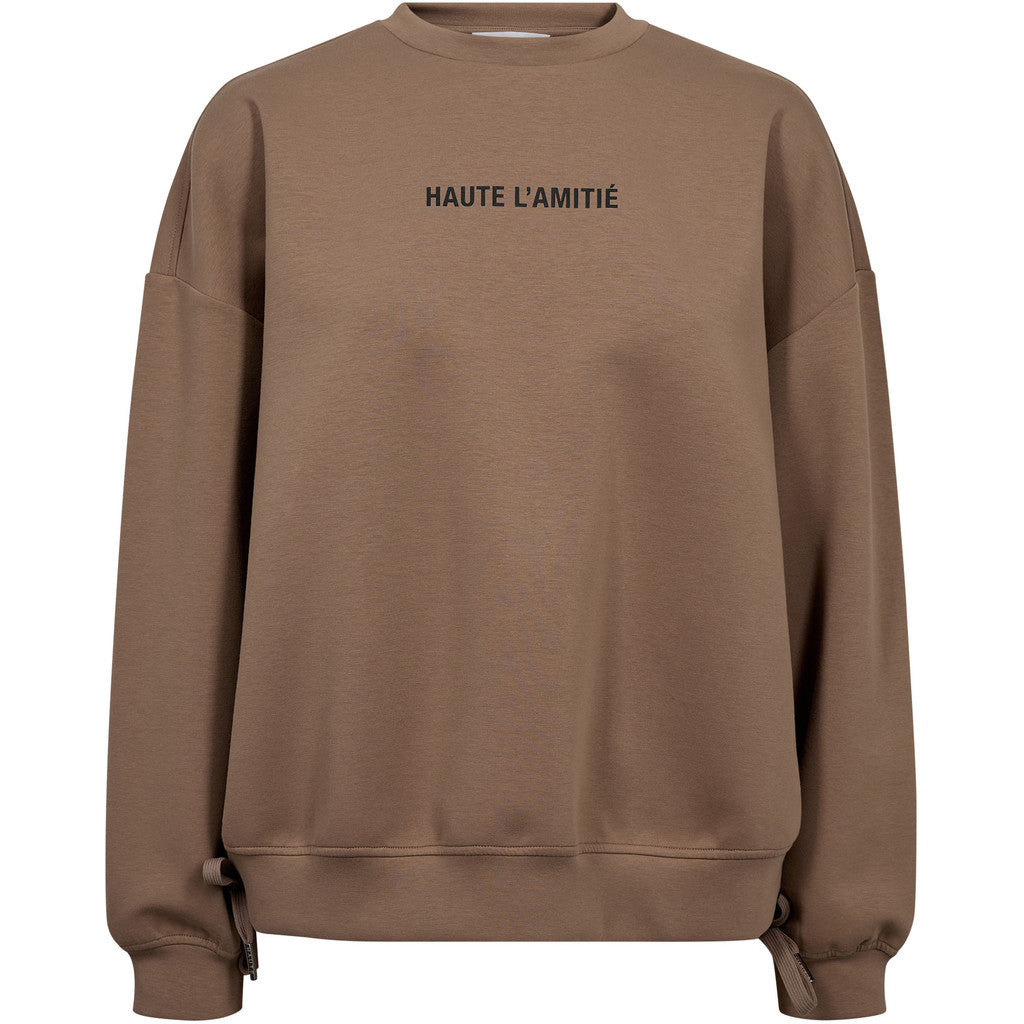 HAUTE L'AMITIE - NEW STUDIO SWEAT WALNUT