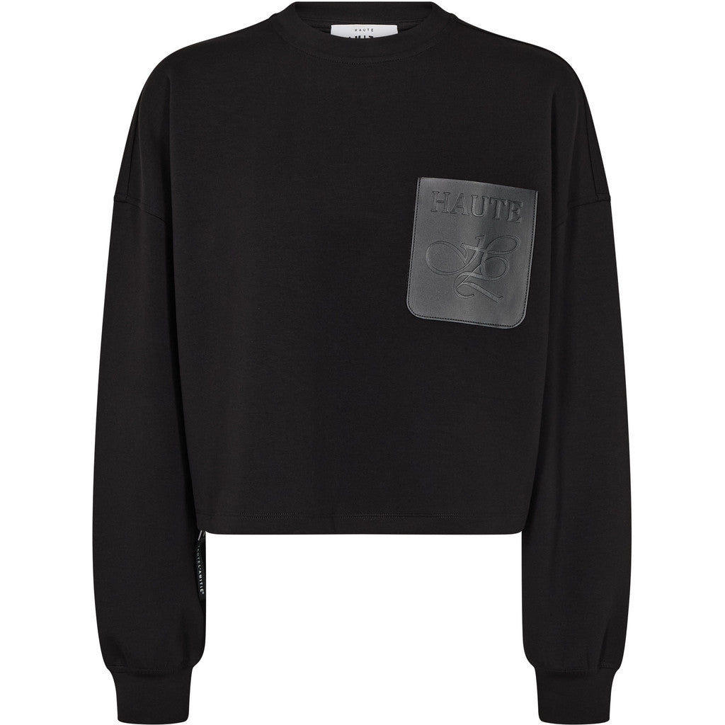 HAUTE L'AMITIE - MAXI CROP SWEAT SORT