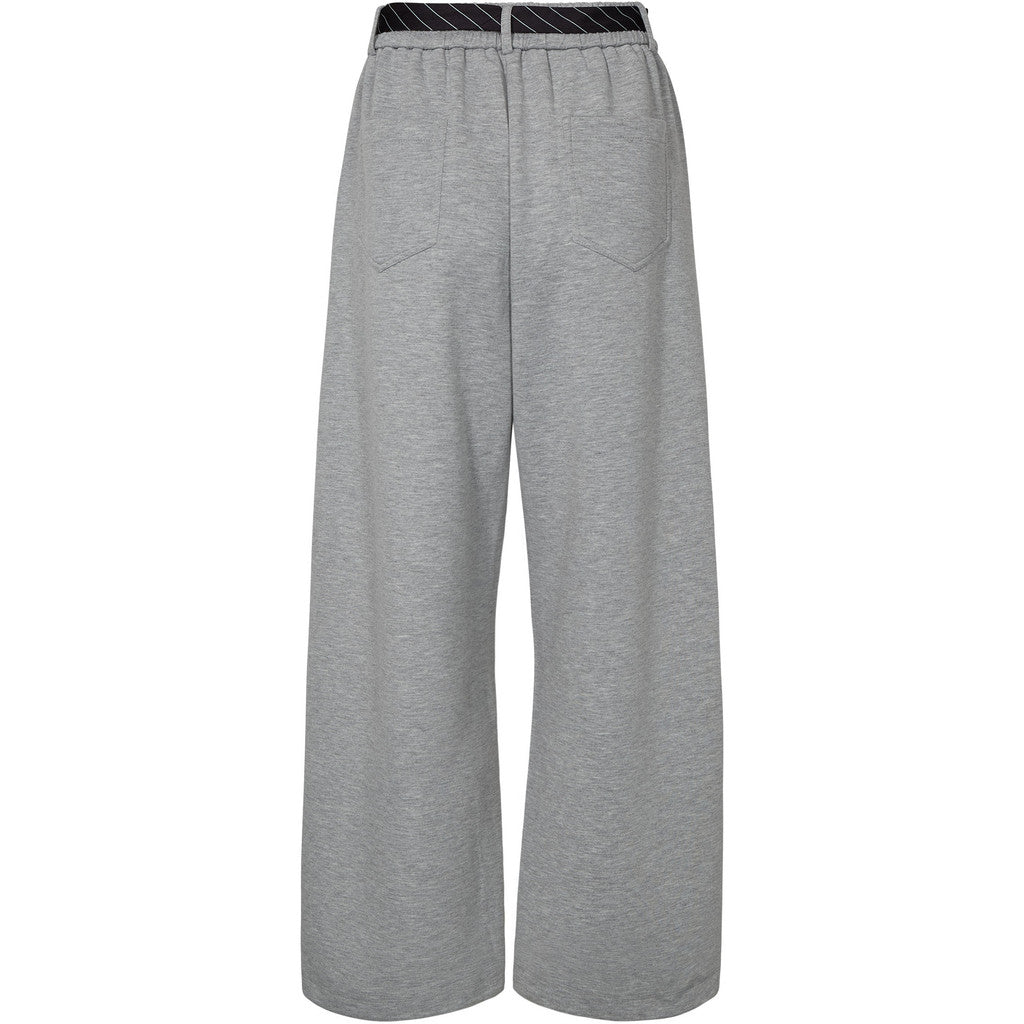 HAUTE L'AMITIE - MAXI SPLIT TIE BUKSER GREY