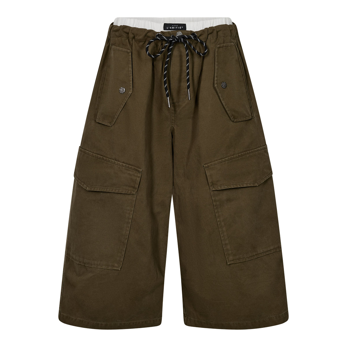 HAUTE L'AMITIE - PULL ON CARGO BERMUDA ARMY