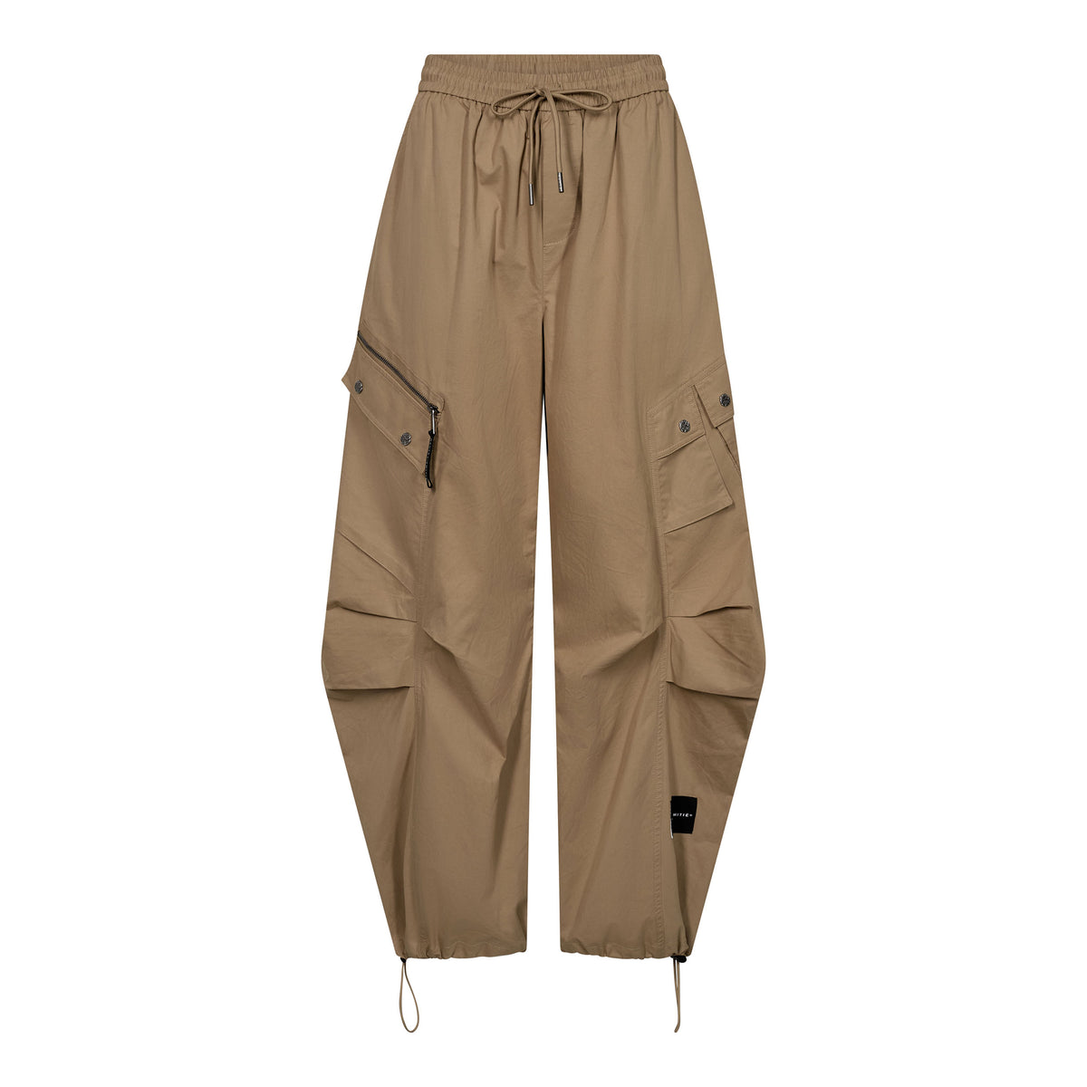 HAUTE L'AMITIÈ - AIR ZIP PANT WALNUT