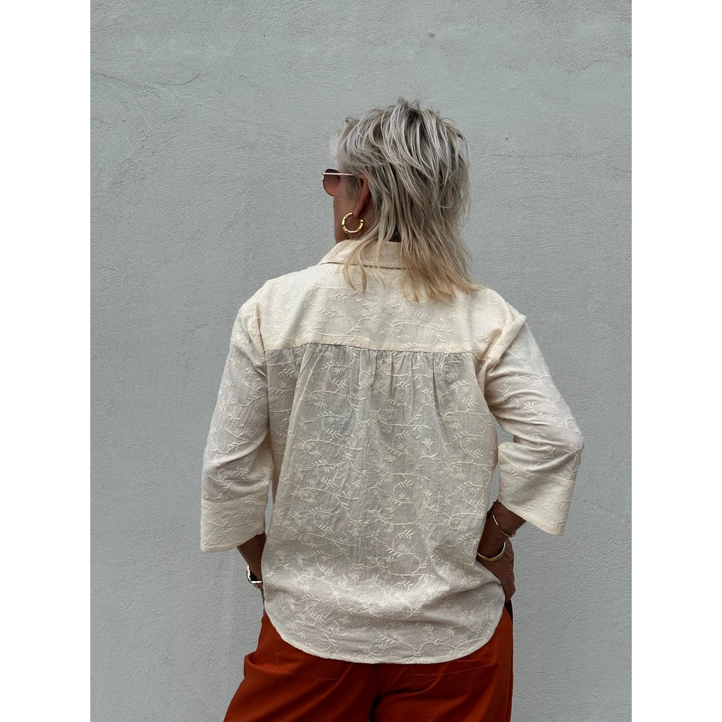 GASPAR - VIGO BLUSE OFF WHITE