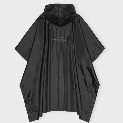 MOSHI MOSHI - LET IT RAIN PONCHO SORT
