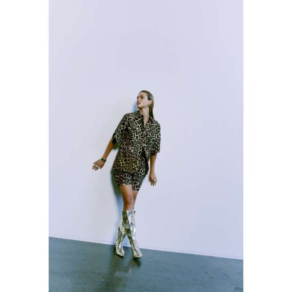 COPENHAGEN MUSE - GABBY SHORTS ALMOND PEACH