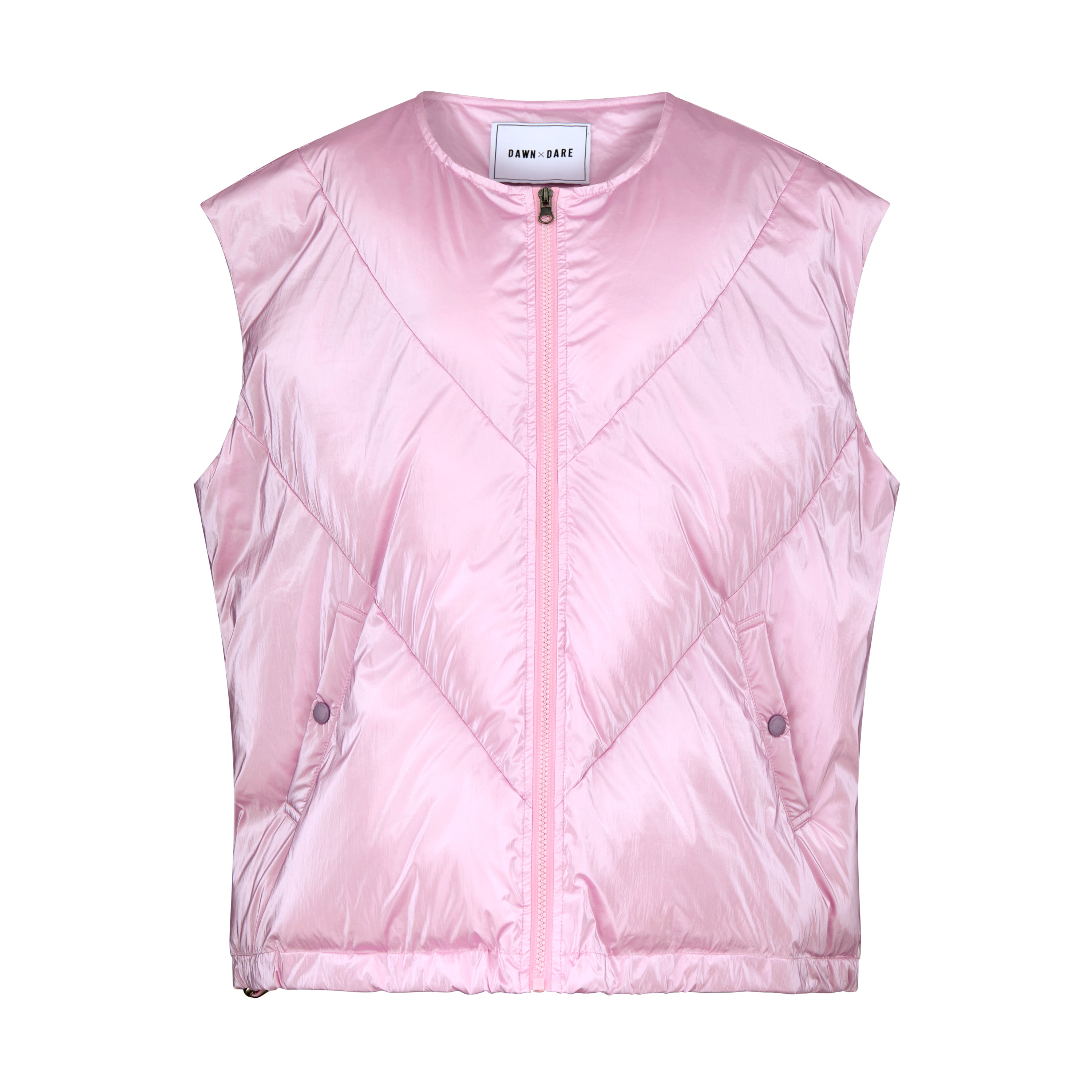 DAWN AND DARE - PAOLA VEST BABY PINK