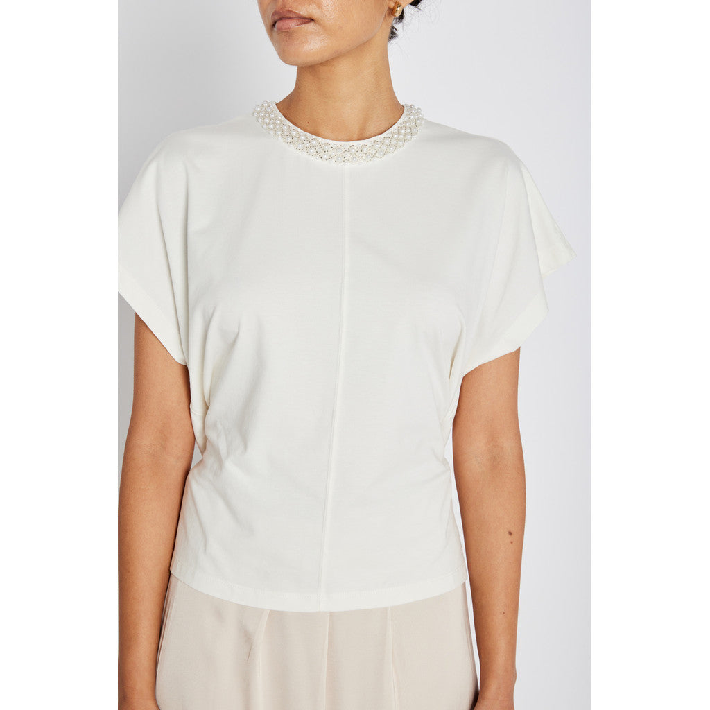 BRUUNS BAZAAR - VERENA BLUSE HVID