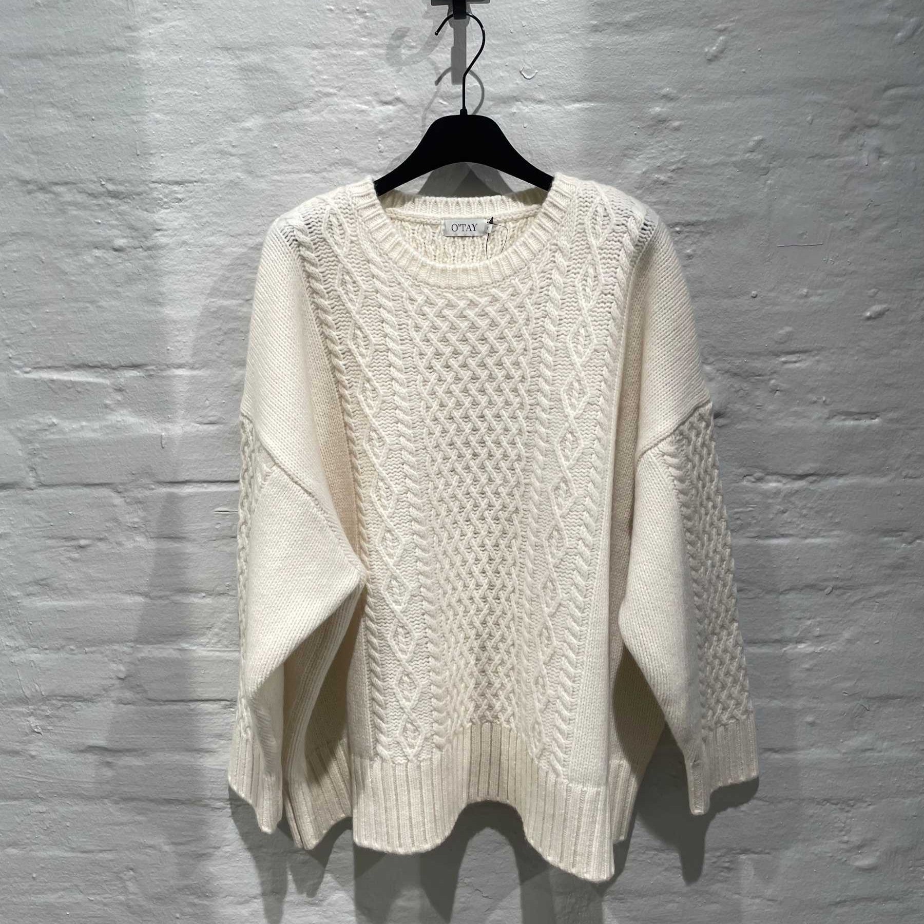 O'TAY - OLIVIA SWEATER OFF WHITE