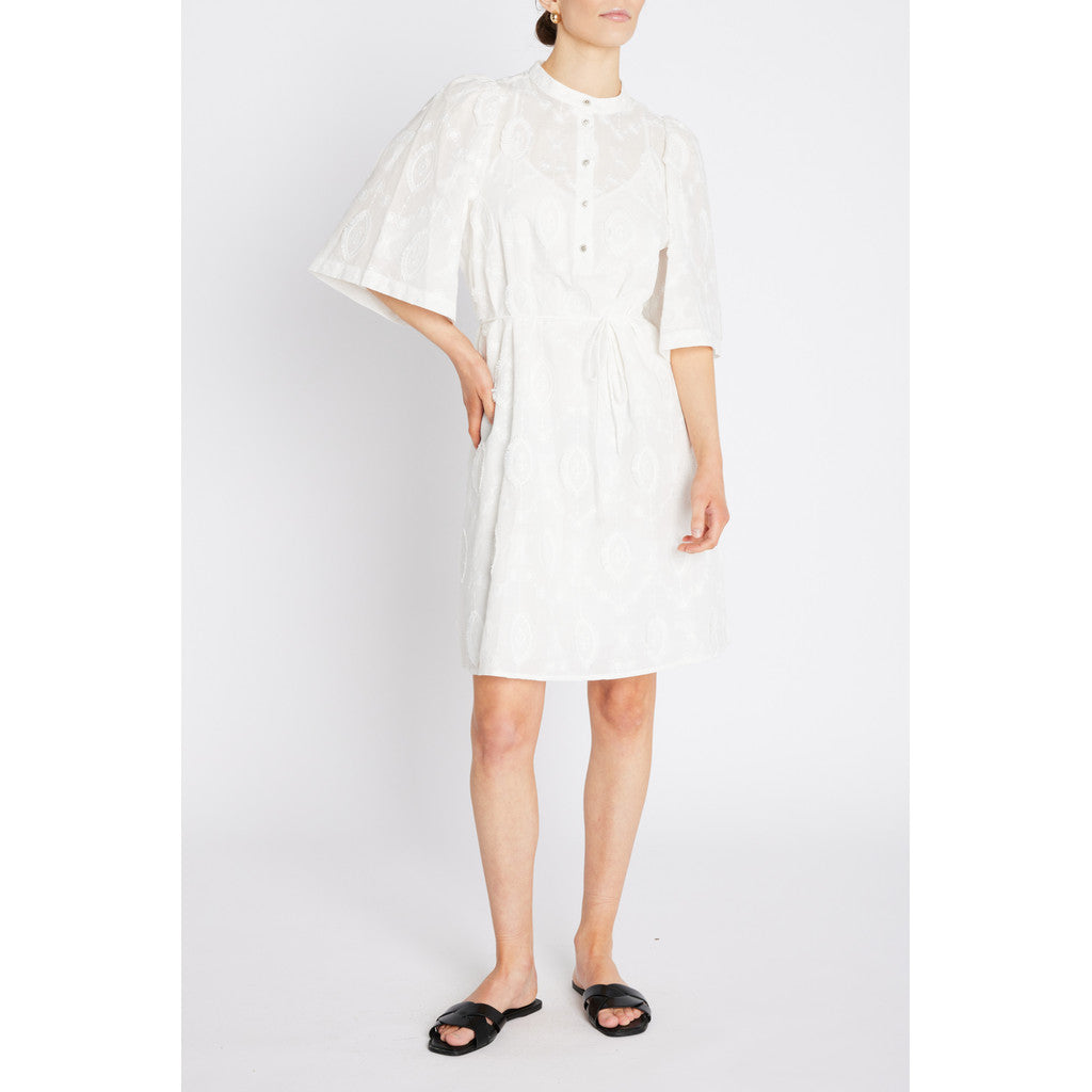 BRUUNS BAZAAR - IMILIA KJOLE WHITE