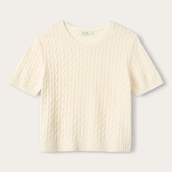O'TAY - OFELIA T-SHIRT OFF WHITE