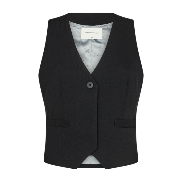 COPENHAGEN MUSE - TAILOR VEST SORT