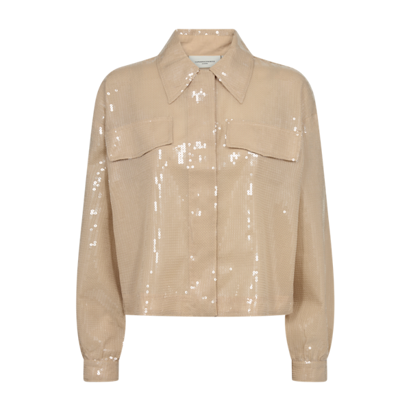 COPENHAGEN MUSE - TRUCKER JAKKE WARM SAND