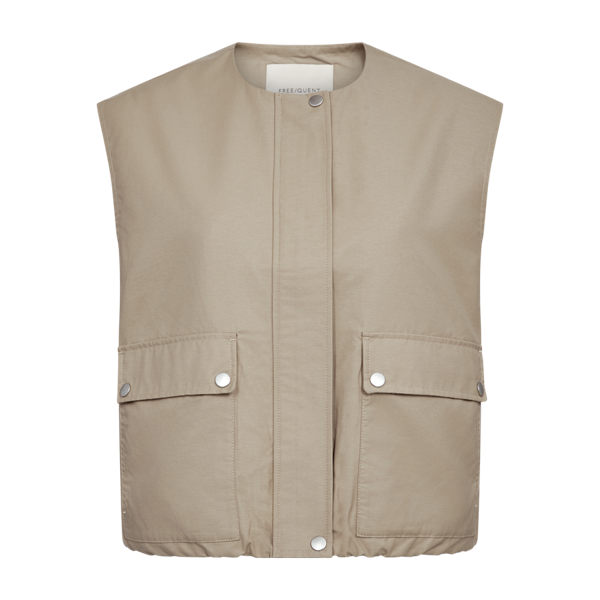 FREEQUENT - CANA WAISTCOAT SILVER MINK