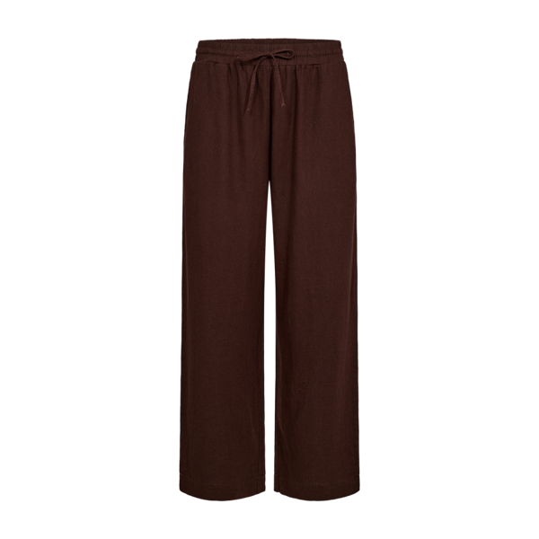 FREEQUENT - LAVA ANKEL HØRBUKSER COFFEE BEAN