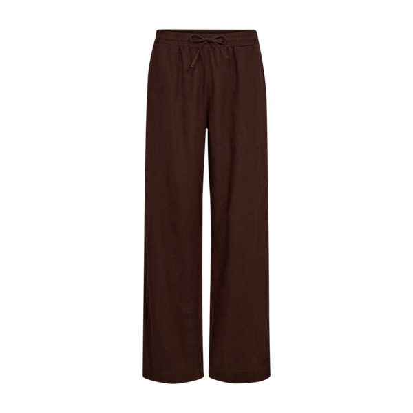 FREEQUENT - LAVE HØRBUKSER COFFEE BEAN