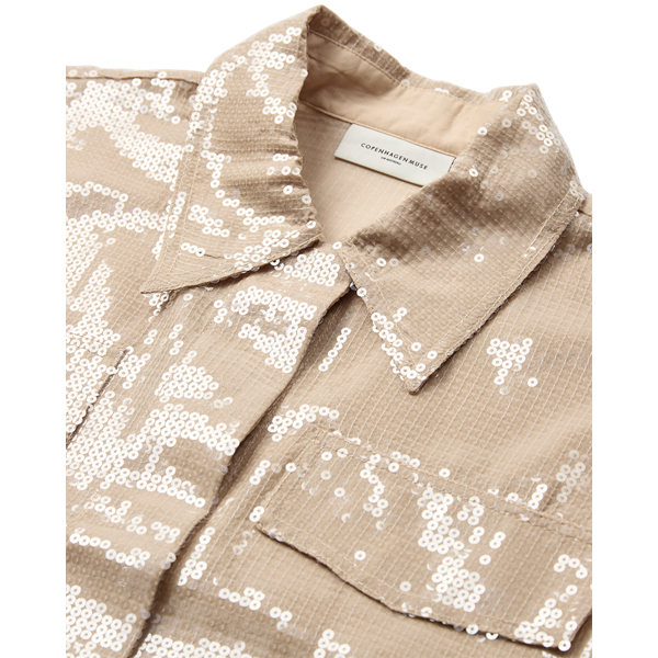 COPENHAGEN MUSE - TRUCKER JAKKE WARM SAND