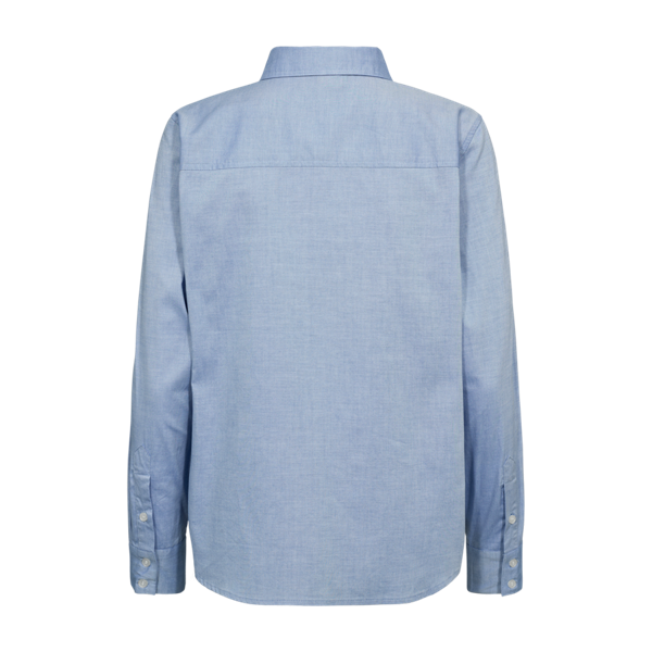 FREEQUENT - OXFORD SKJORTE CHAMBRAY BLUE