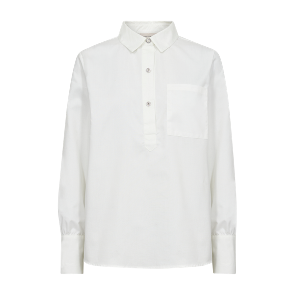 FREEQUENT - FLYNN SKJORTE OFF WHITE